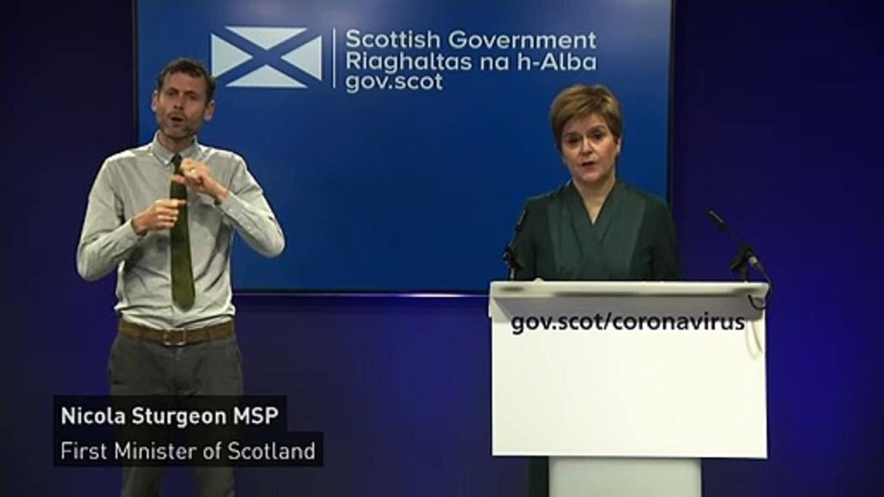 Sturgeon calls for 'four-nations approach' on Covid
