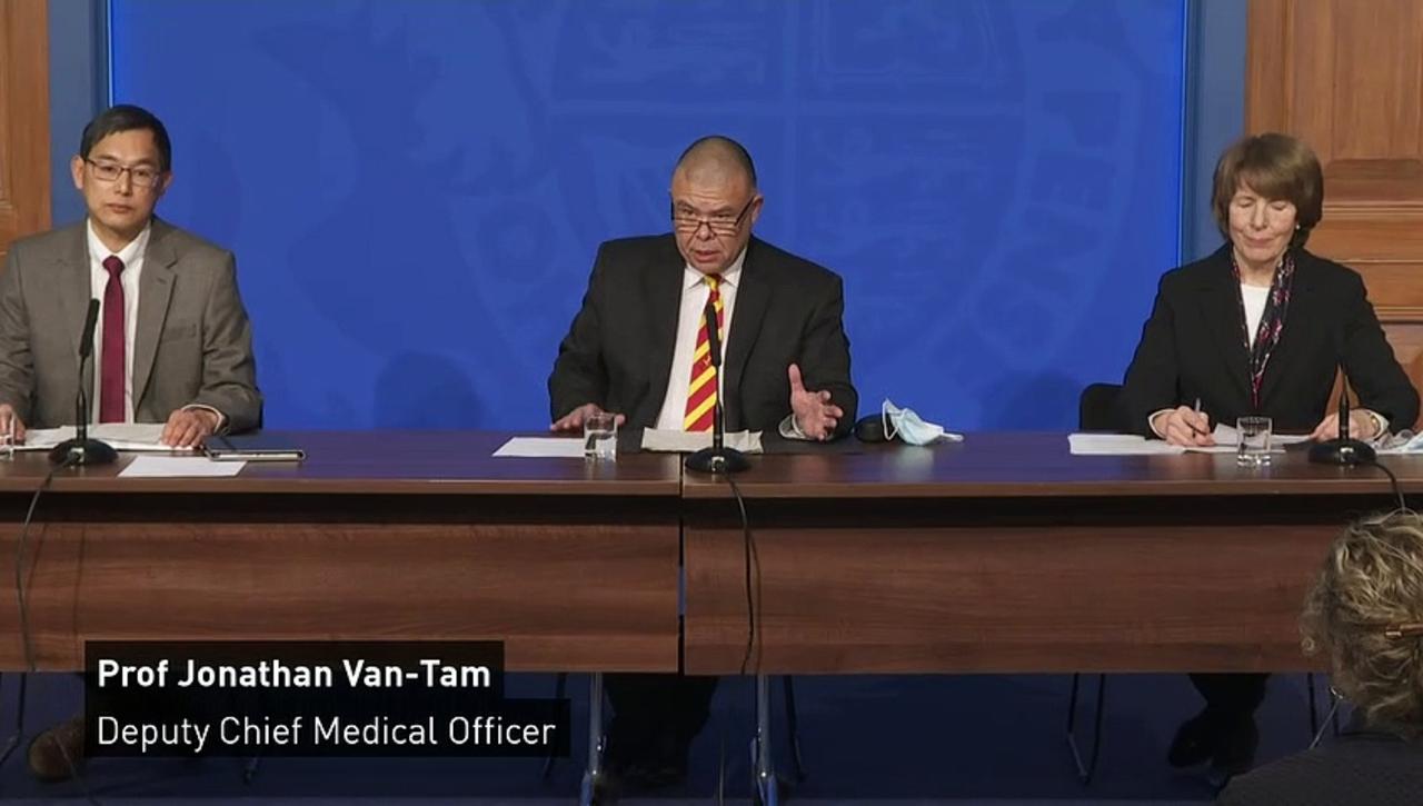 Booster programme 'has never been more vital', says Van-Tam
