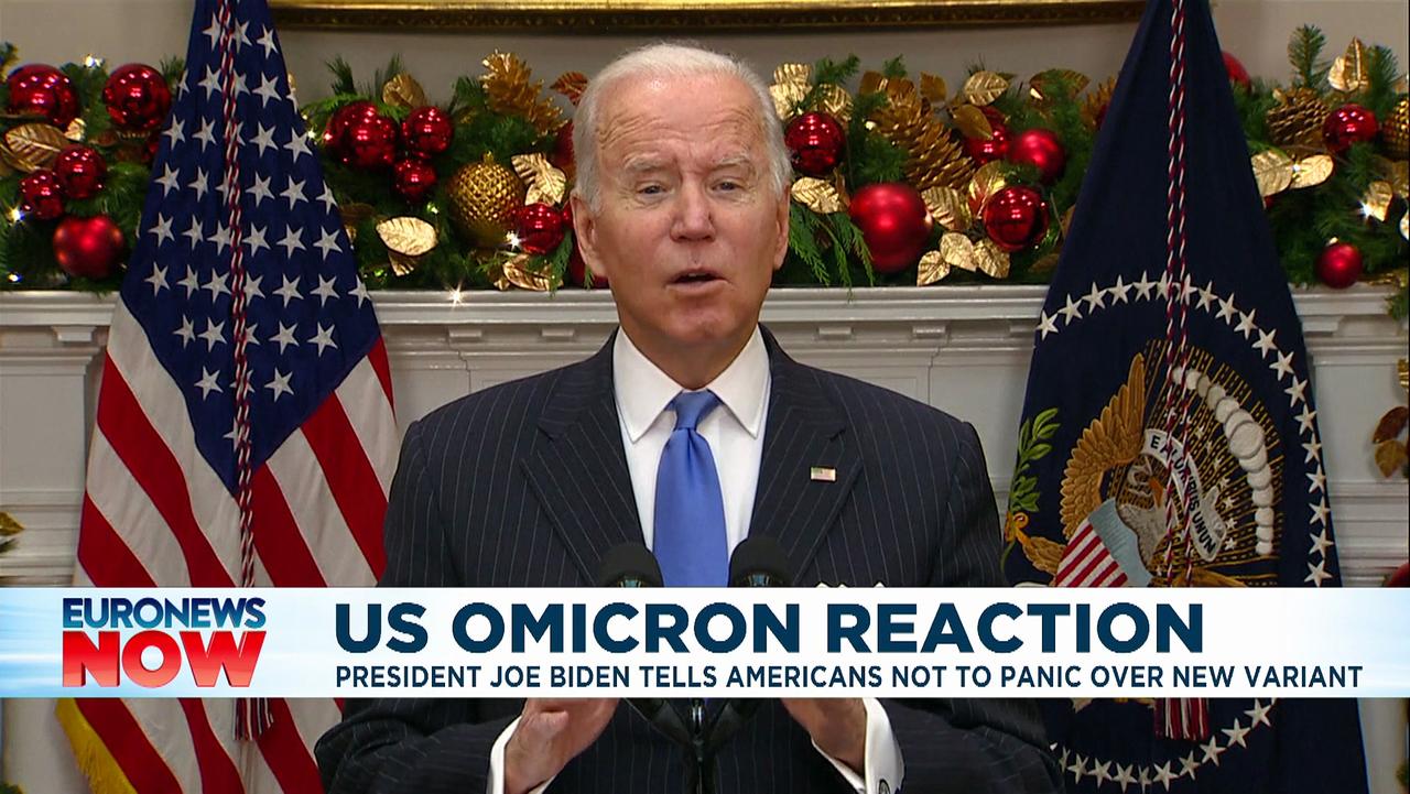 New COVID-19 variant Omicron cause for concern, not panic, Biden tells US