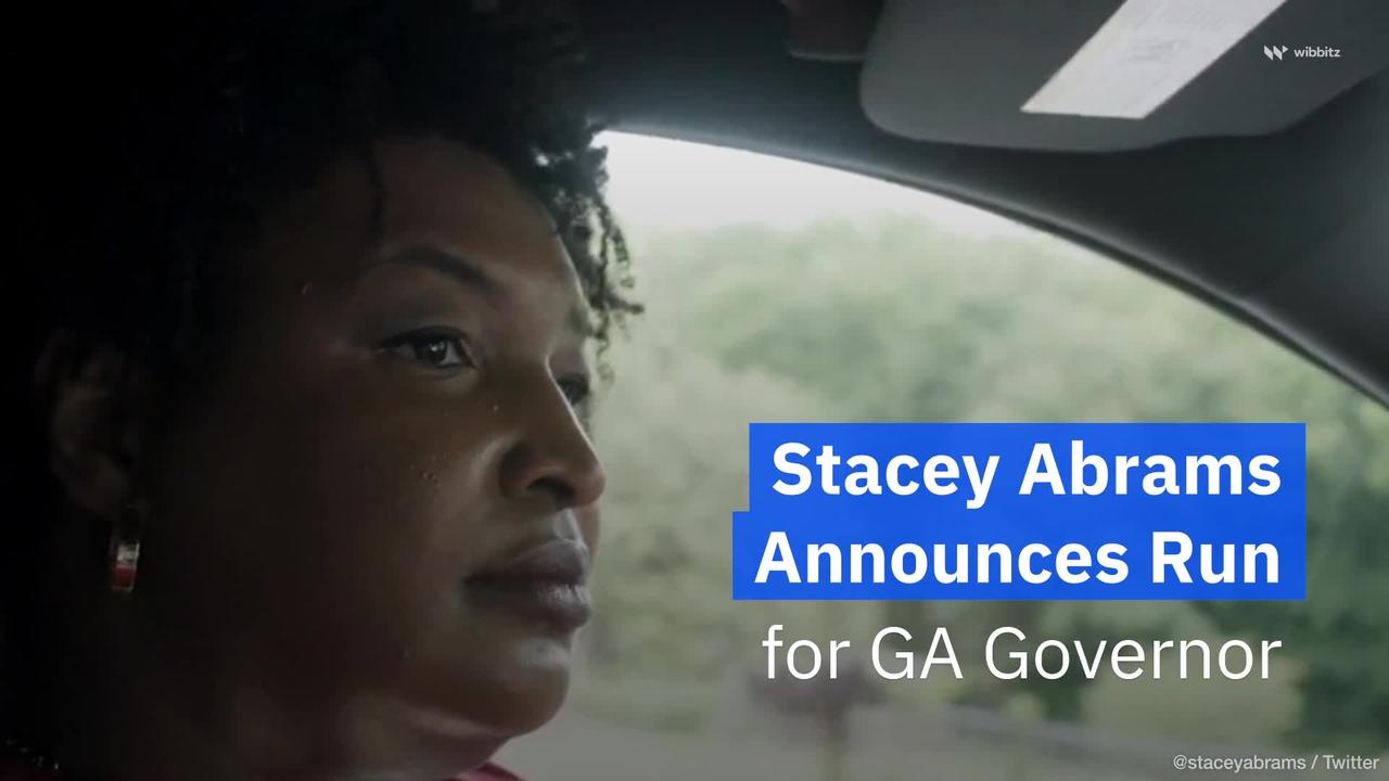 Stacey Abrams Announces Run for GA Governor