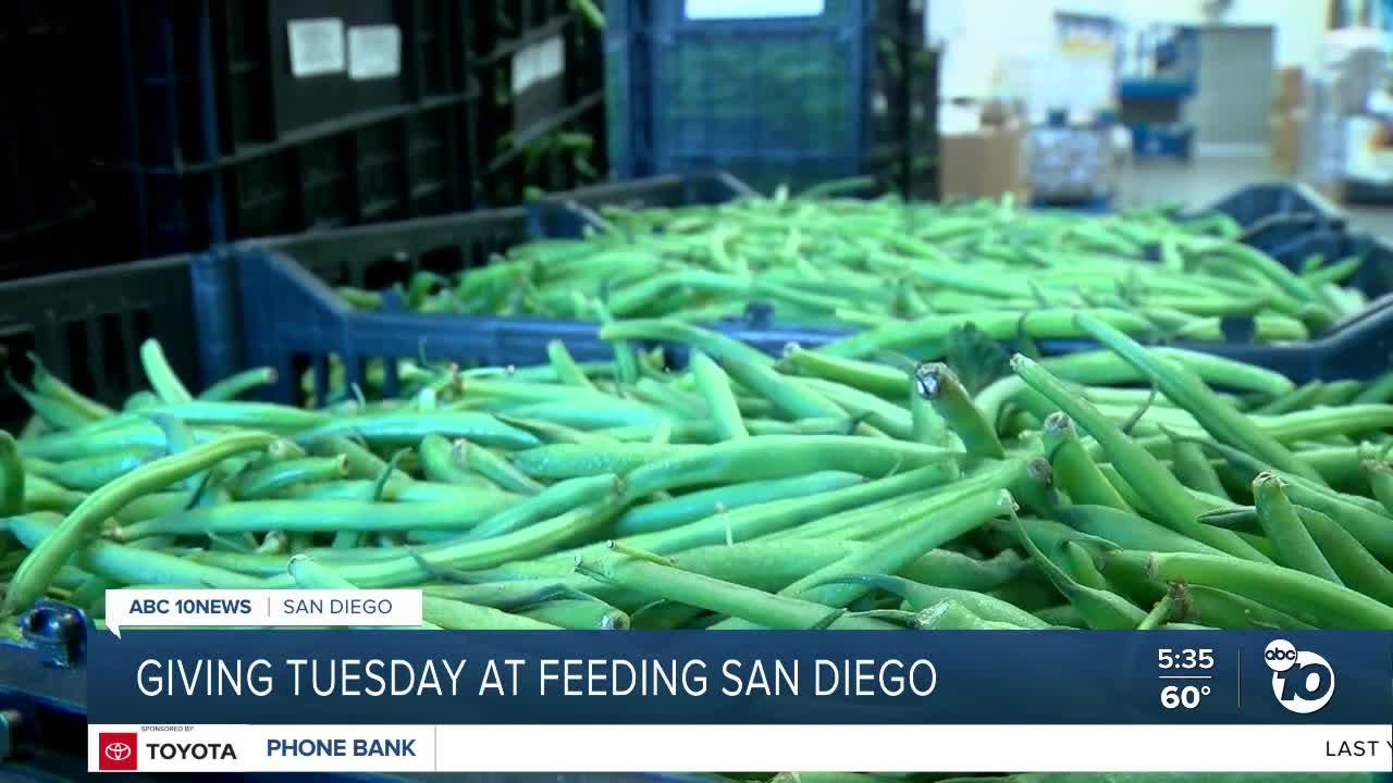 Giving Tuesday at Feeding San Diego