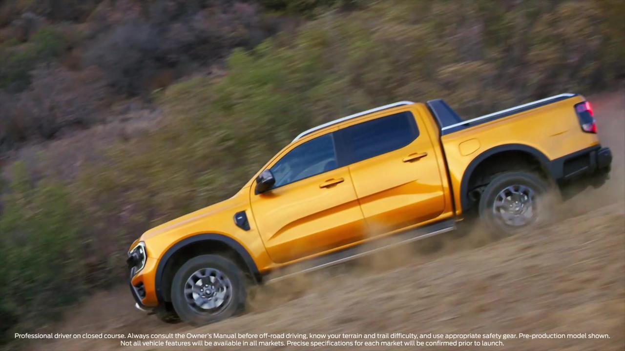 NextGen Ford Ranger Wildtrak Driving Video