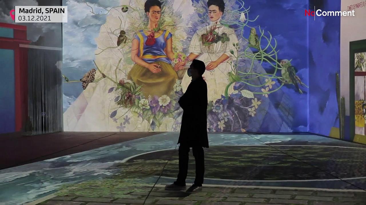 Frida Kahlo's world comes to life in an immersive exhibition