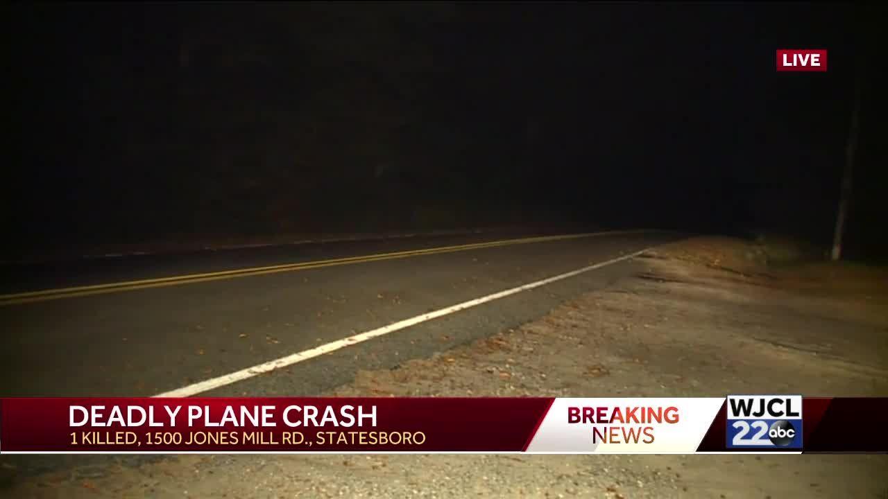 Deadly plane crash in Statesboro