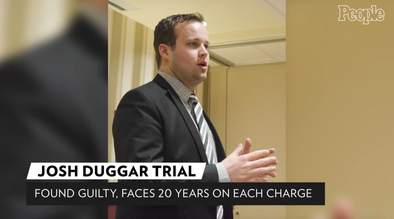 Josh Duggar Found Guilty on Child Pornography Charges, Facing Potential 20-Year Prison Sentence