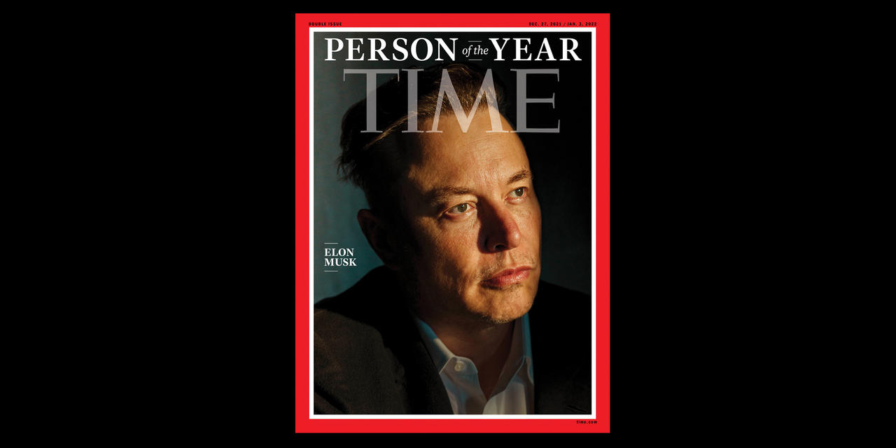 ‘Time’ Names Elon Musk Person of the Year