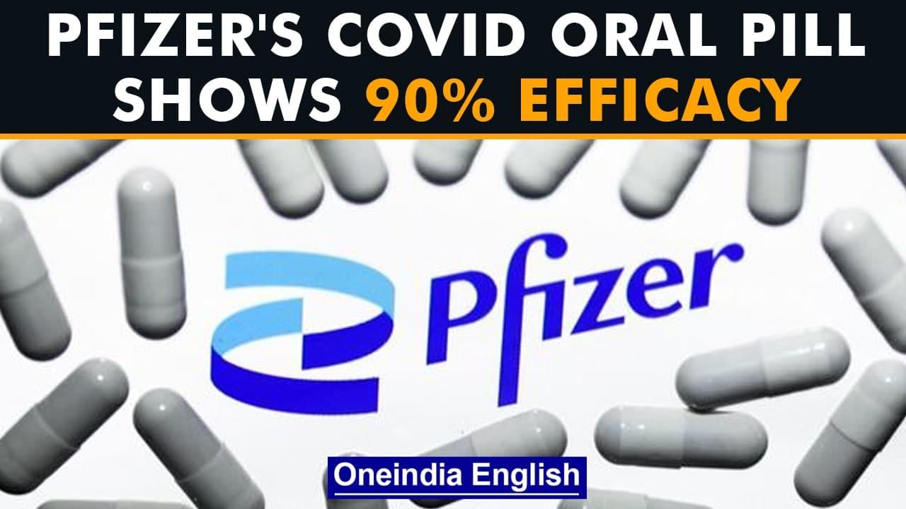 Pfizer says Covid-19 pill almost 90% effective against severe infection | Paxlovid | Oneindia News