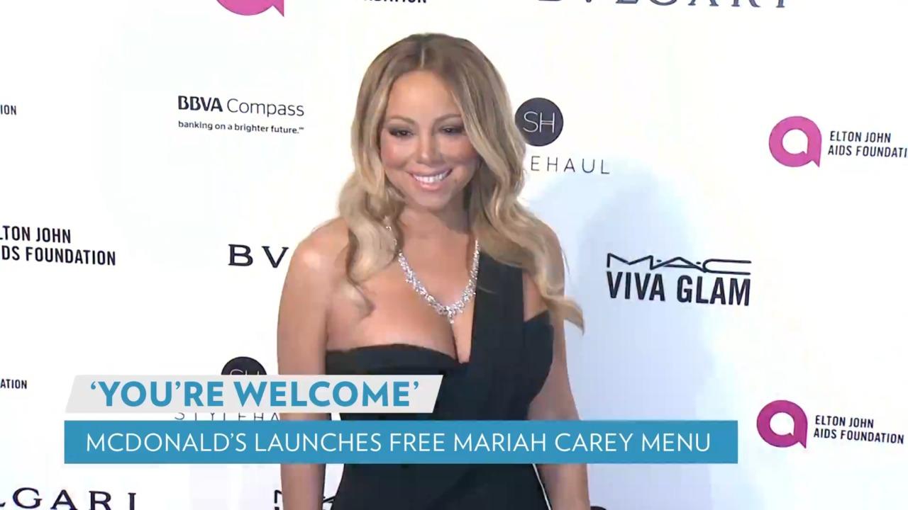 McDonald's Is Giving Out Free Food Every Day Until Christmas Eve, Thanks to Mariah Carey