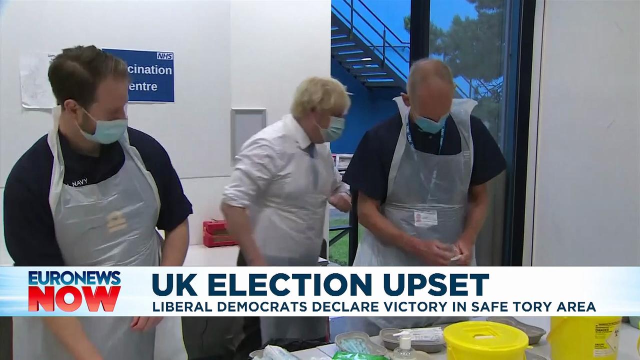 Boris Johnson: Conservatives lose North Shropshire by-election as pressure mounts on PM