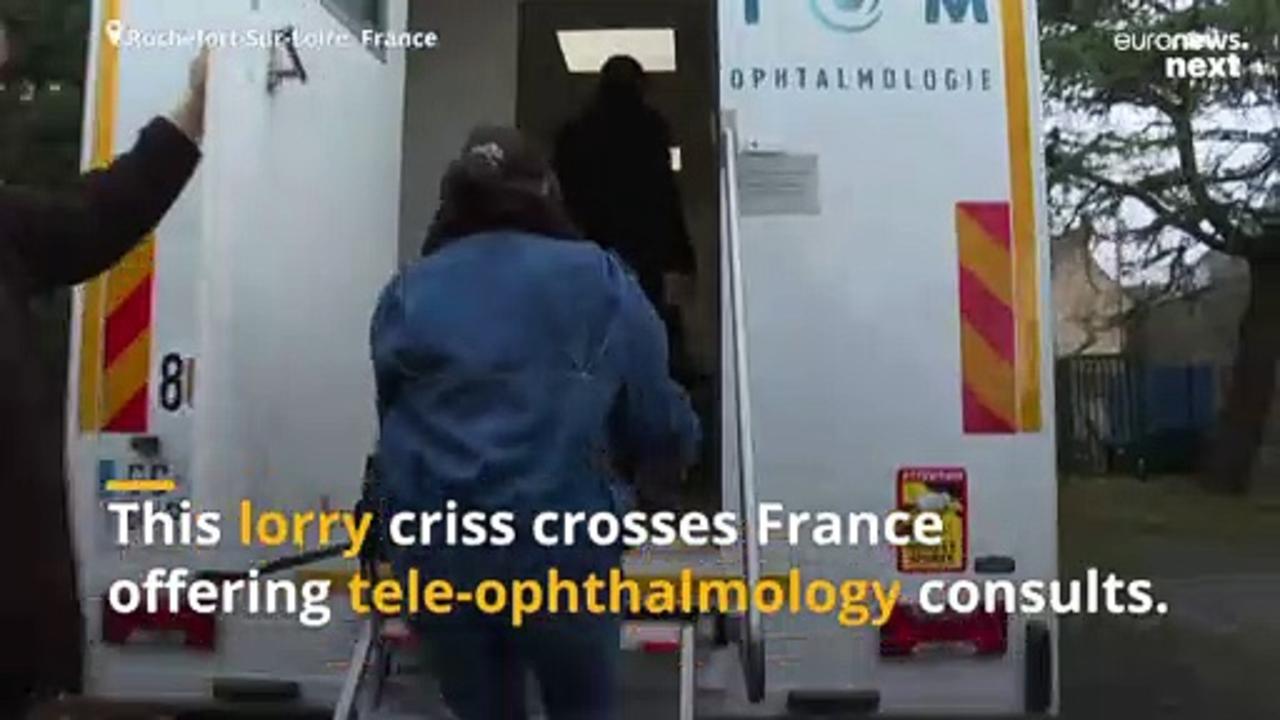 French eye doctors set their sights on bringing their mobile clinic to isolated rural areas