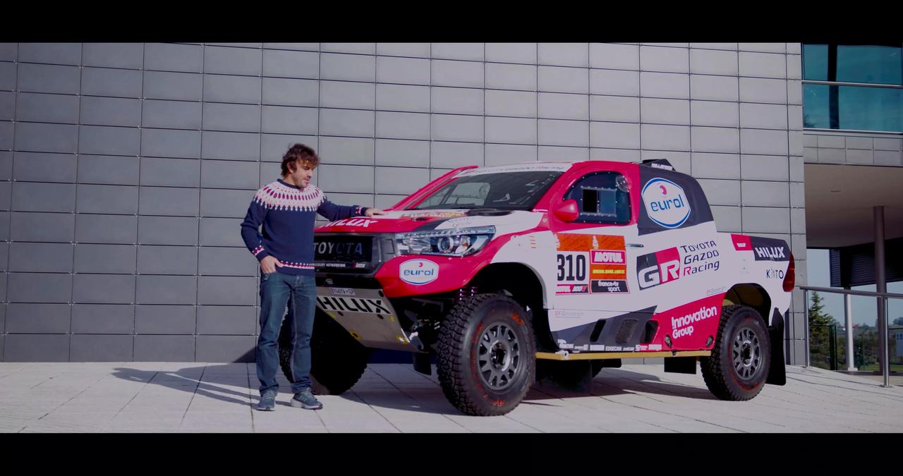 The Toyota Hilux Dakar becomes part of the Fernando Alonso Museum and Circuit