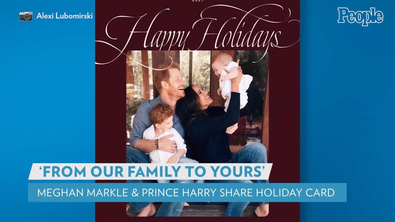 Meghan Markle and Prince Harry Share First Photo of Baby Lilibet Diana — on Their Holiday Card!