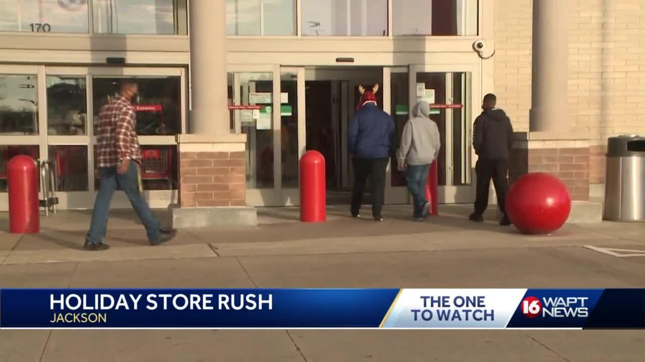 Grocery Store Holiday Rush