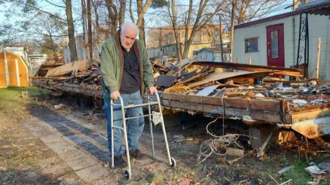 Boston widower hopes to rebuild home lost to fire on Halloween