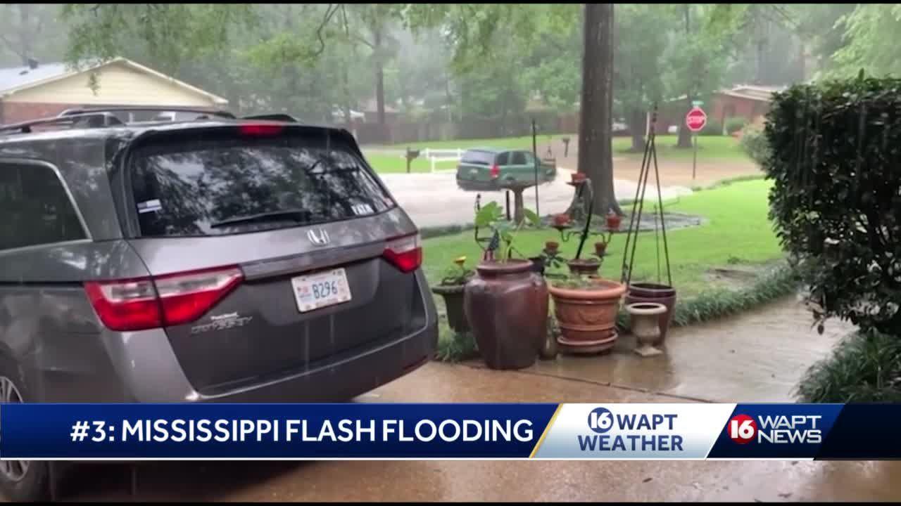 Weather Countdown of 2021: #3 Mississippi Flash Flooding