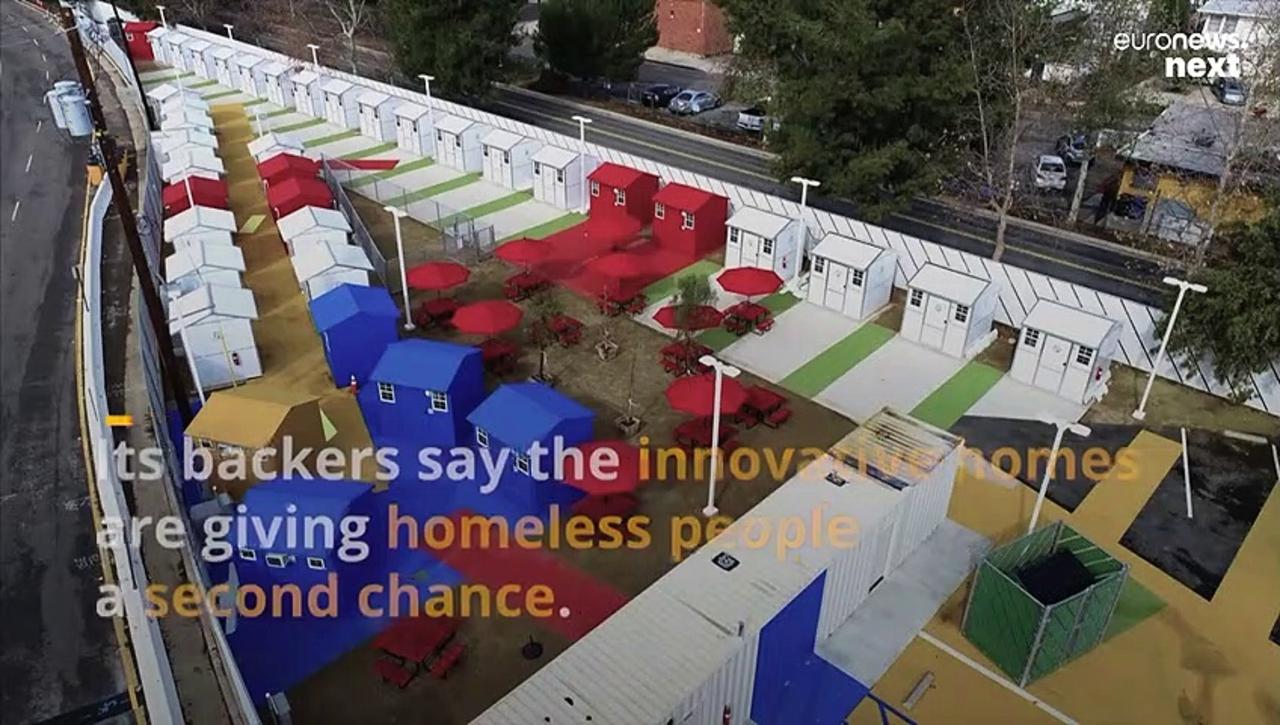 Would you live in an 8x8 foot house? Mini villages are being built to tackle homelessness in LA