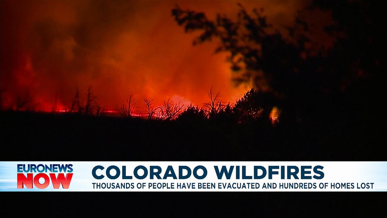 US: Wildfires burn hundreds of homes in Colorado, thousands evacuated