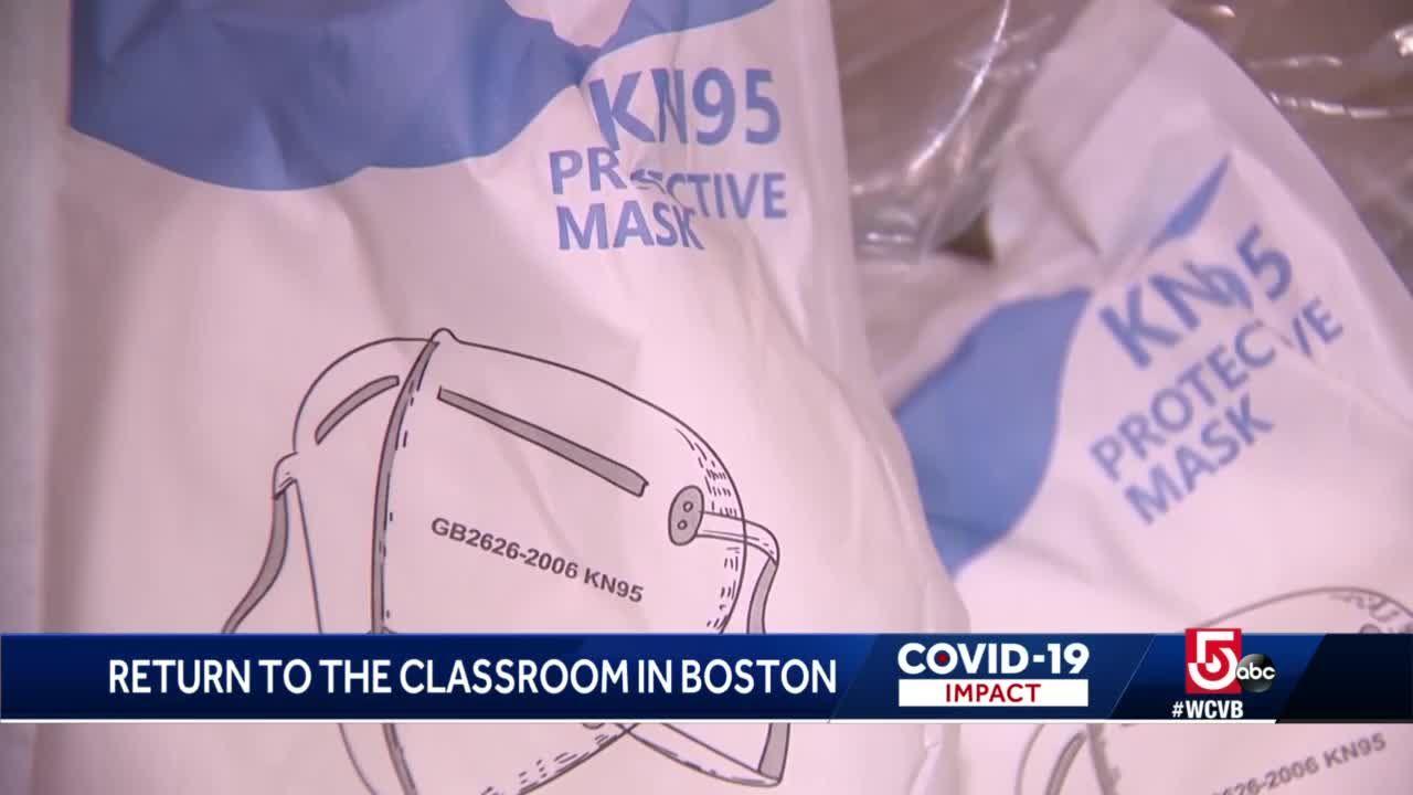 Boston students, staff returning to classrooms