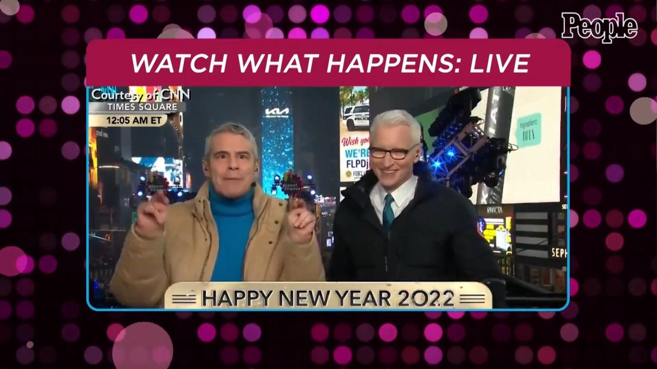 CNN Says Andy Cohen Will Return for Next Year's NYE Special After He 'Said Something He Shouldn't Have'