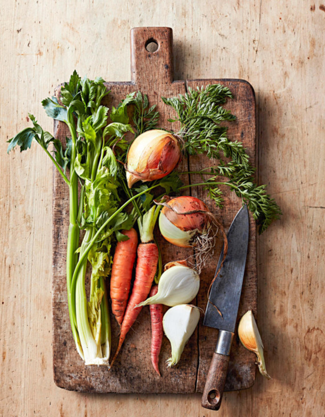 What's the Best Way to Make a Quick Vegetable Stock?