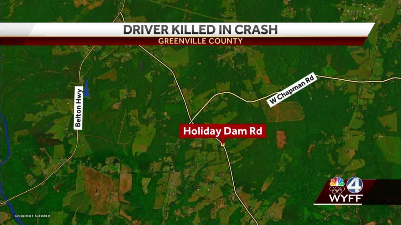 Fatality reported after car strikes tree in Greenville County