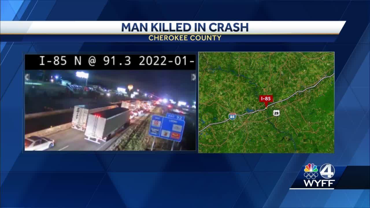 Driver charged in Cherokee County crash on I-85