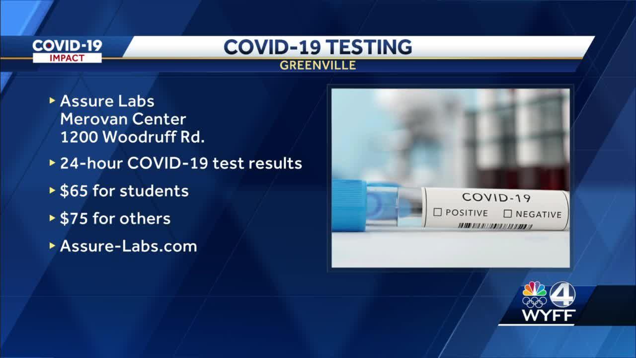 COVID-19 tests at Assure Labs