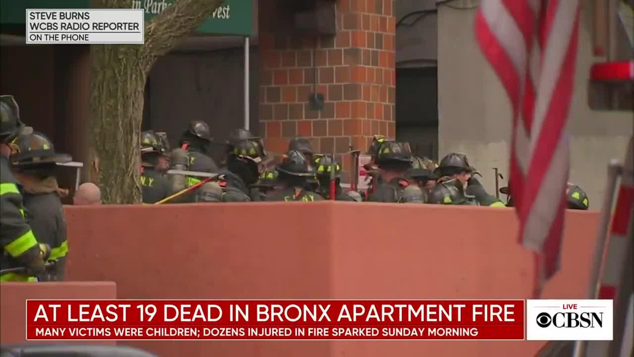 19 dead, including 9 children, in NYC fire
