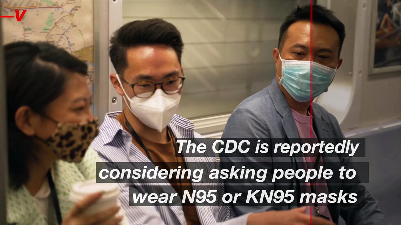 The CDC May Soon Tell People To Wear N95 or KN95 Masks Instead of Cloth Masks