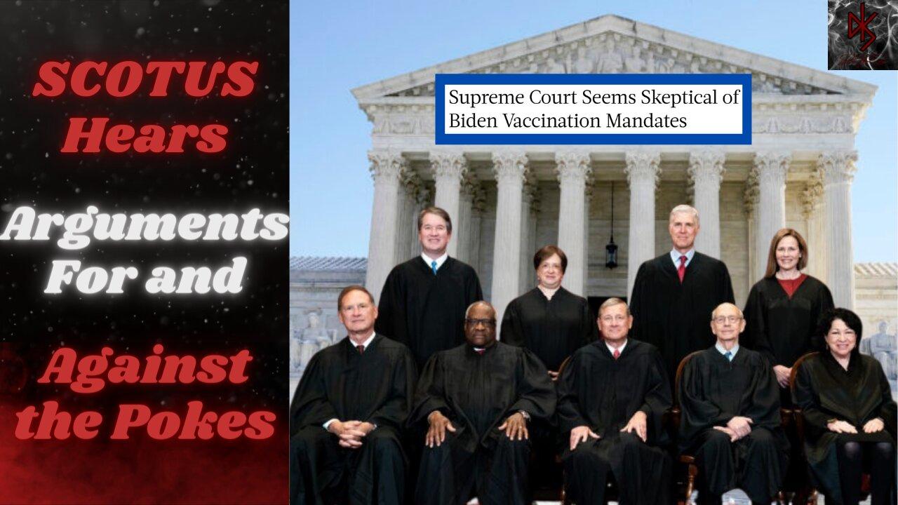 Supreme Court Hears Arguments on Vaccine Mandates, Several Justices Bring Their 80 IQ's