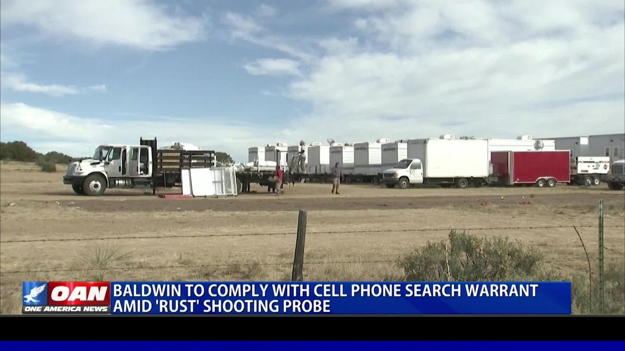 Baldwin to comply with cell phone search warrant in 'Rust' probe