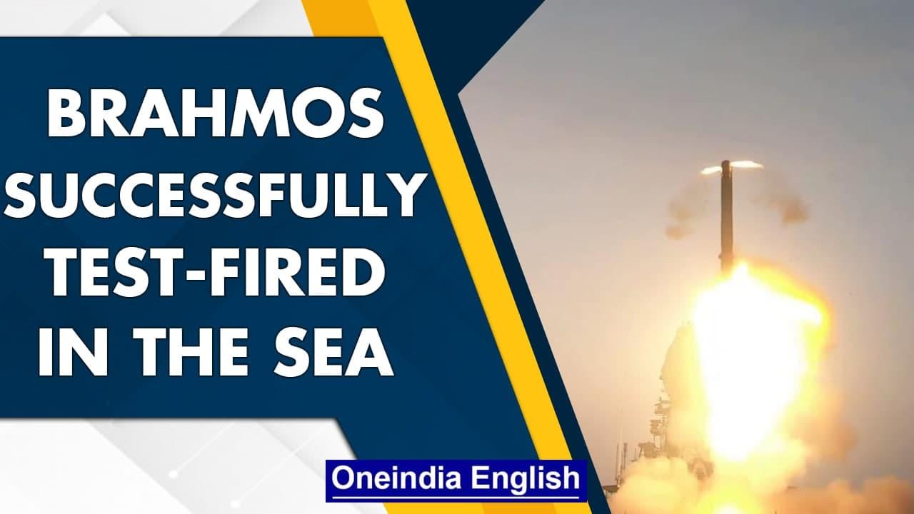 Brahmos missile successfully test-fired from INS Visakhapatnam | Oneindia News