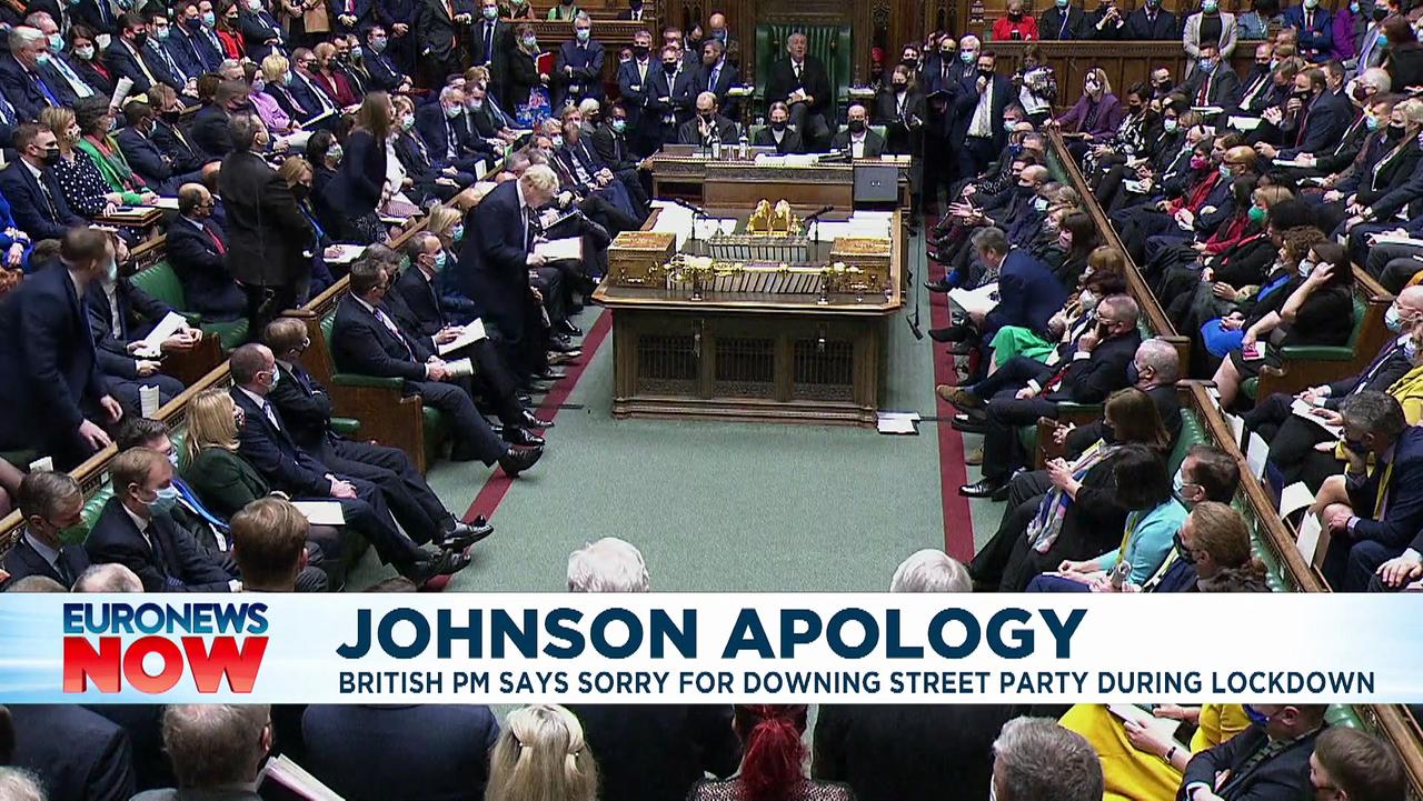 Boris Johnson apologises for Downing Street party during grilling by MPs