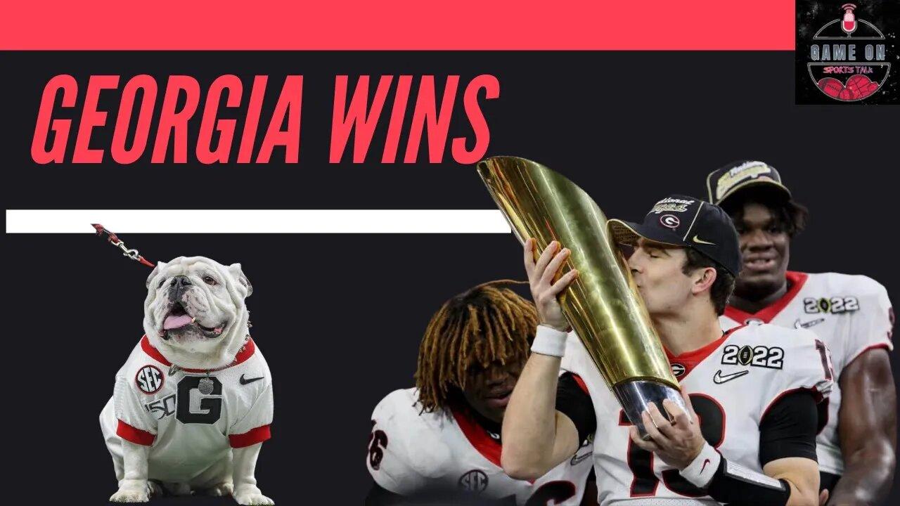 Georgia Wins the College Football Playoff National Championship