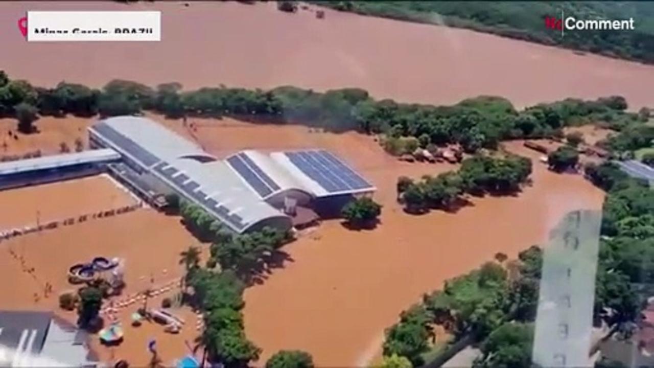 Devastating flooding displaces thousands in Brazil