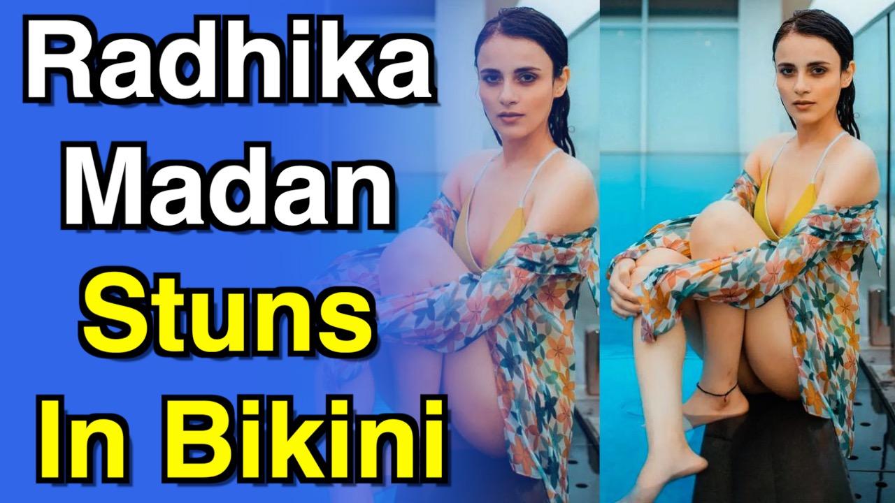 Radhika Madan oozes oomph in bikini