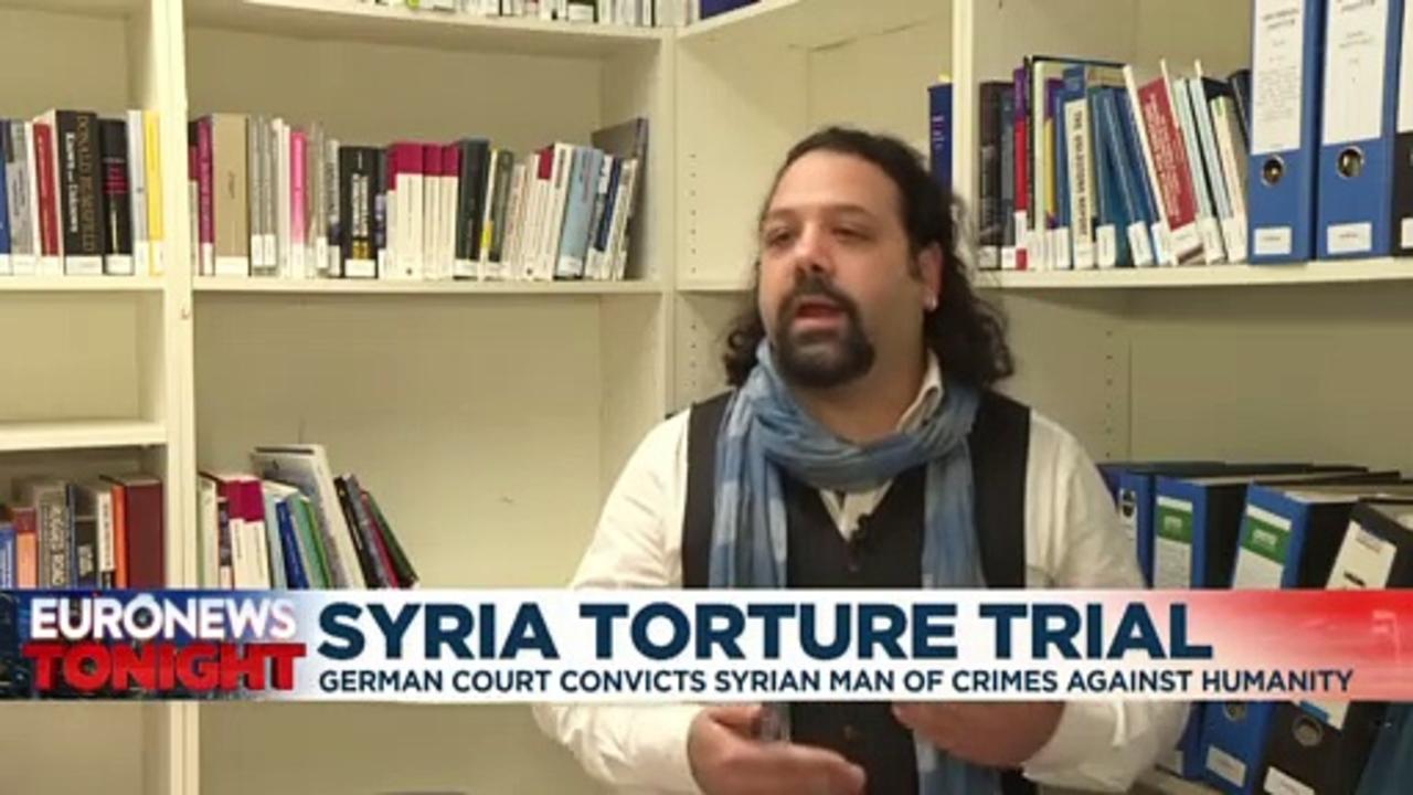 Syrian ex-colonel given life jail term for crimes against humanity in landmark German case