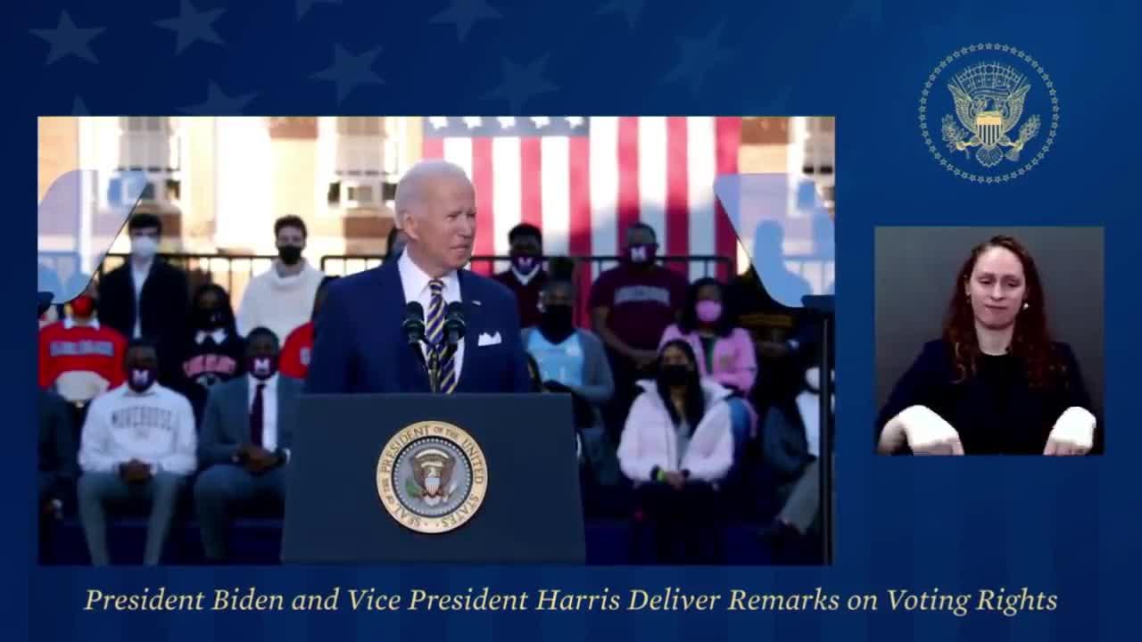 Viral Moment: Sleepy Joe Again Calls His VP 'President Harris'