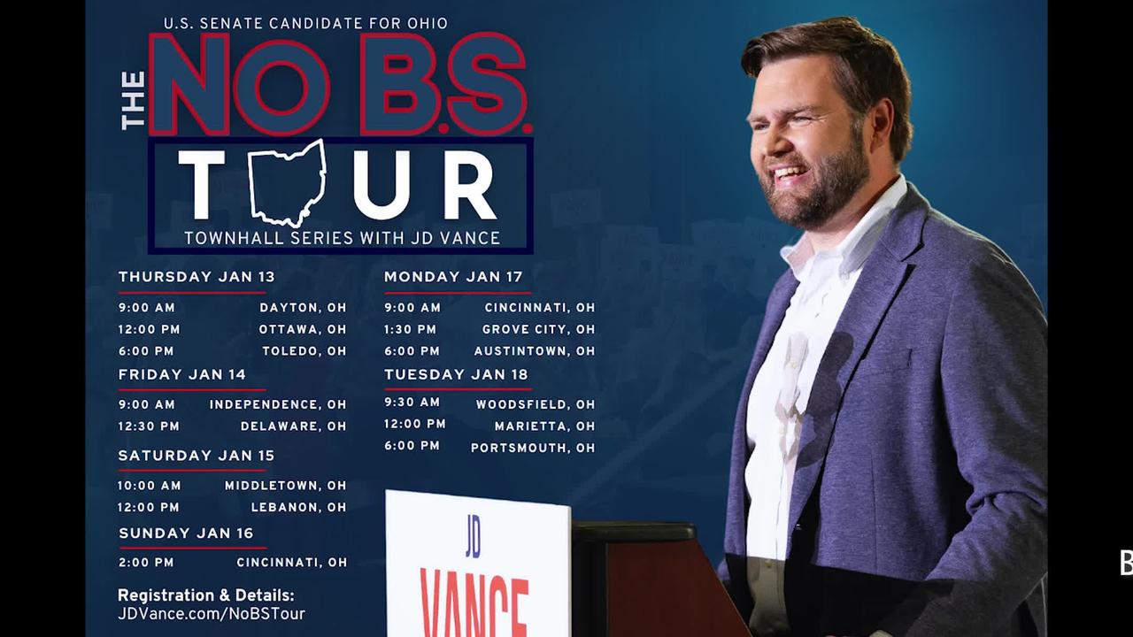 The No BS Tour: Town Hall with Senate Candidate JD Vance in Toledo