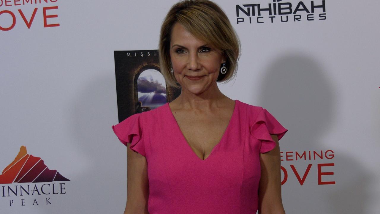 Nancy Harding attends the ‘Redeeming Love’ film premiere red carpet in Los Angeles