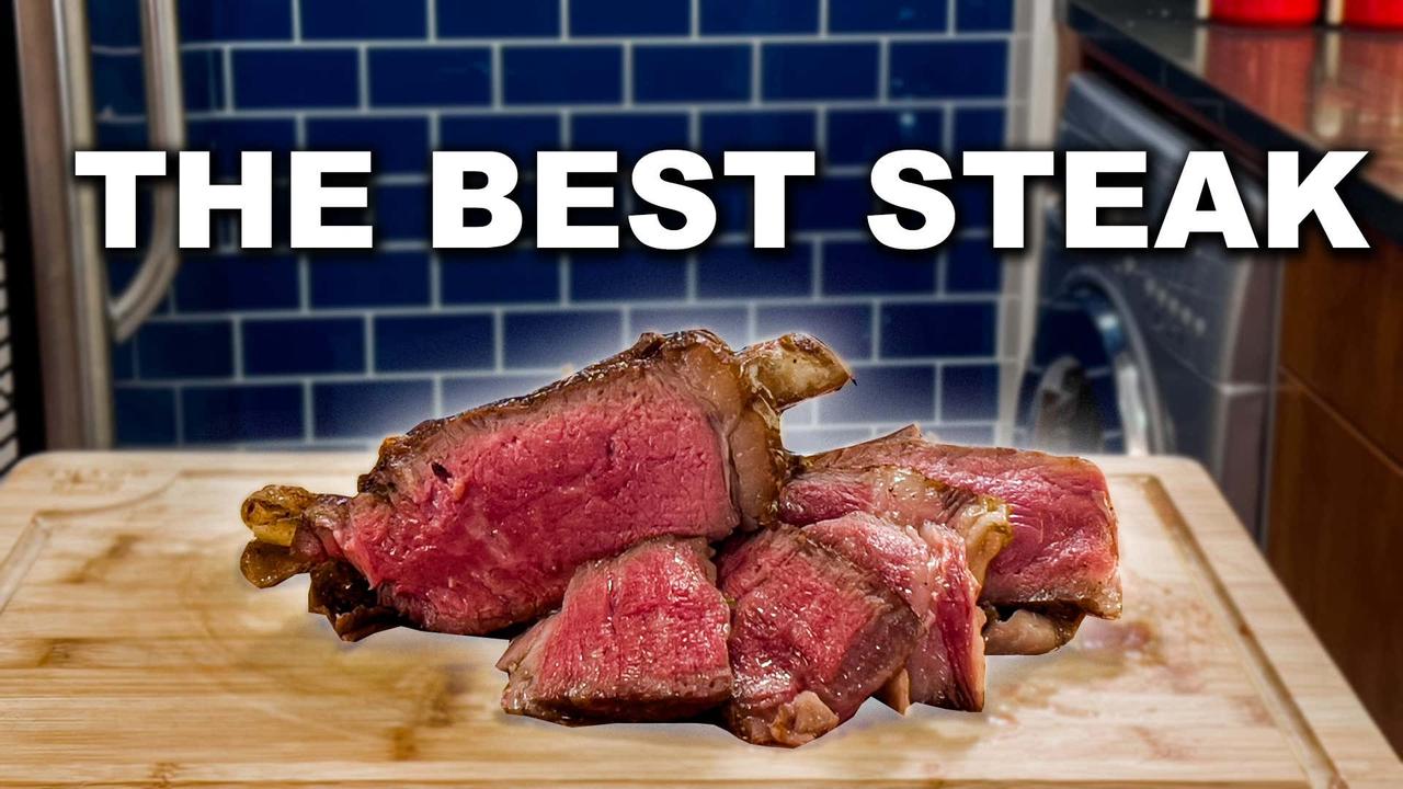 The BEST Way to Cook a BIG Steak: Reverse Sear