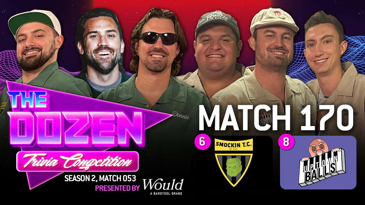 Top 10 Ranked Teams Duel In Tense Trivia Match (The Dozen pres. by Would, Match 170)