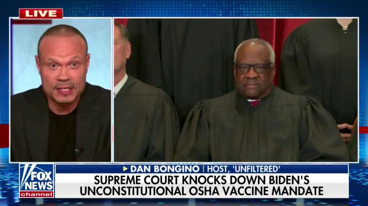 Dan Bongino reacts to the Supreme Court's ruling on Biden's vaccine mandates