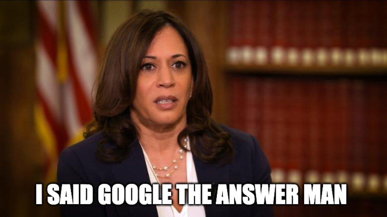 Kamala Harris Embarrasses Herself; Says Covid Test On Back-Order, And Google For Testing Sites