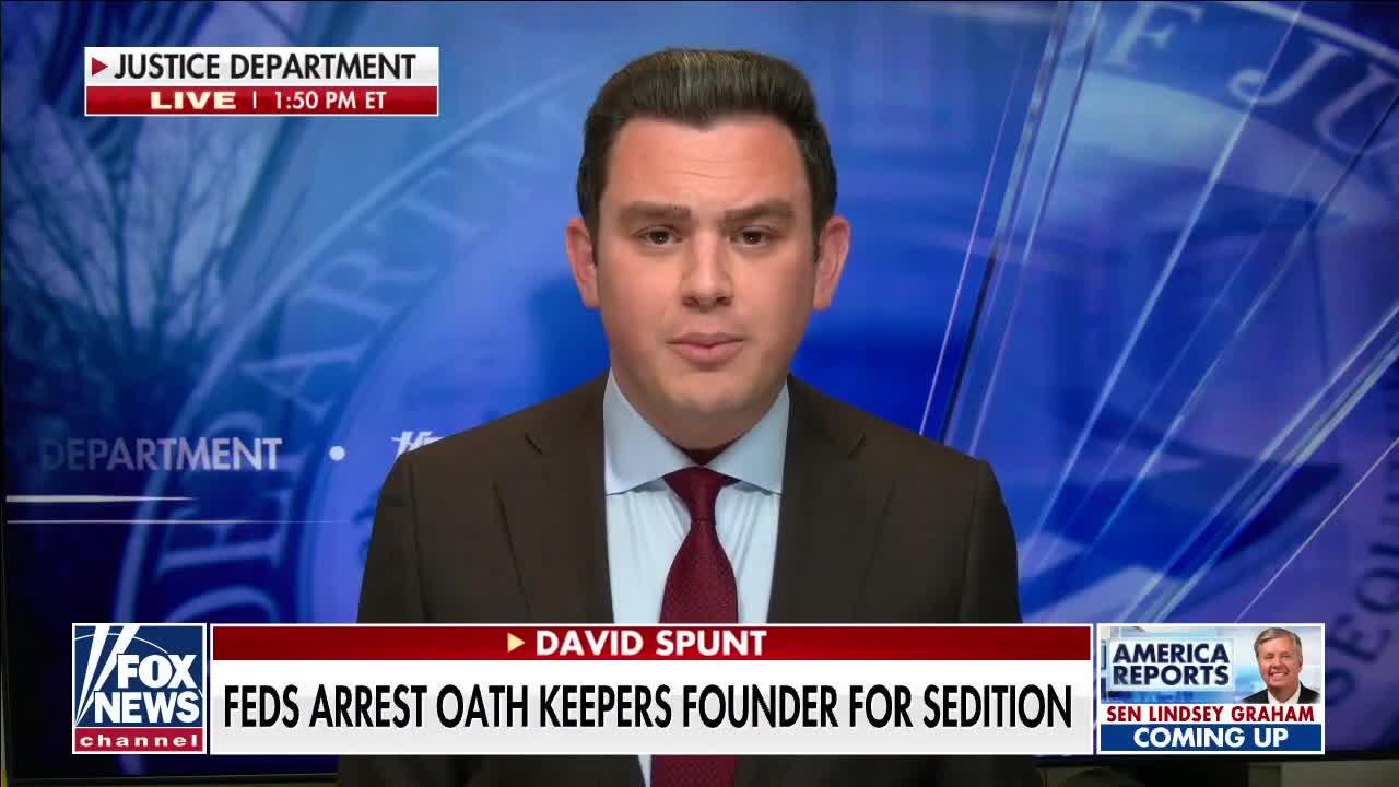"Founder of Oath Keepers" arrested by FBI, expected to be charged with sedition