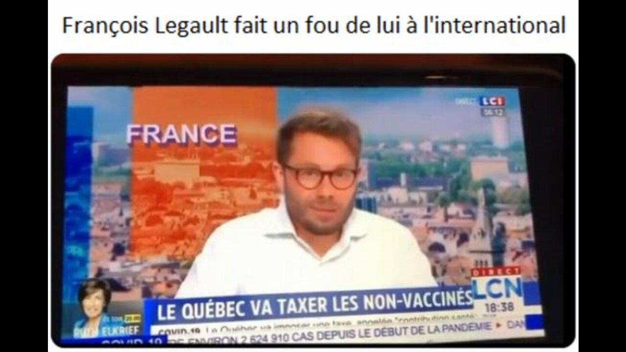 François Legault fait un fou de lui à l'international