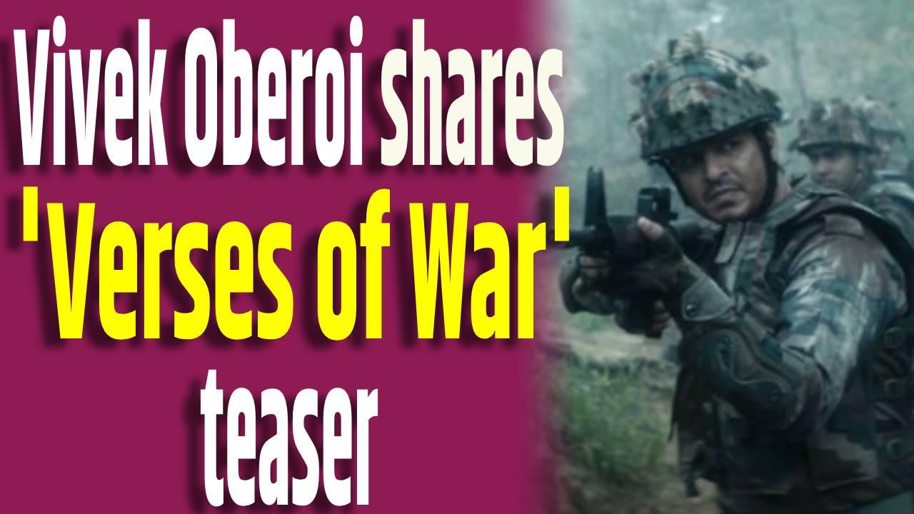 On Army Day, Vivek Oberoi shares teaser of his short film