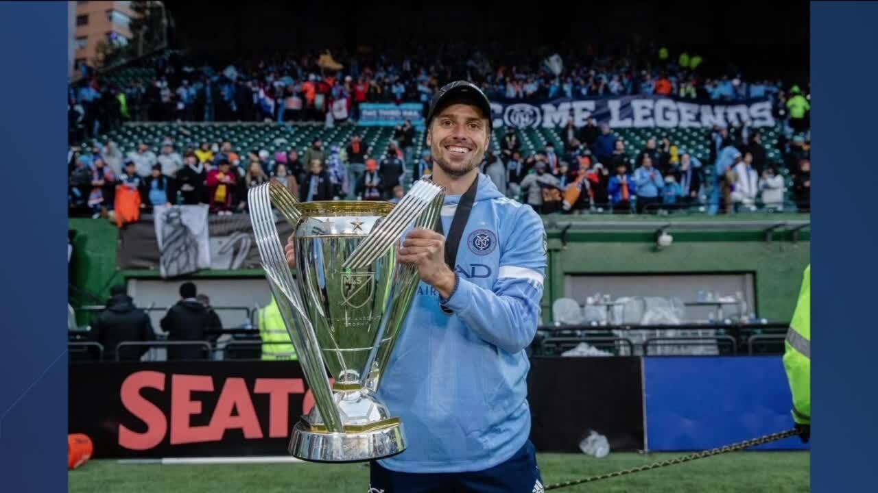 Local soccer star who began with the Milwaukee Kickers goes on to win the Major League Soccer Cup