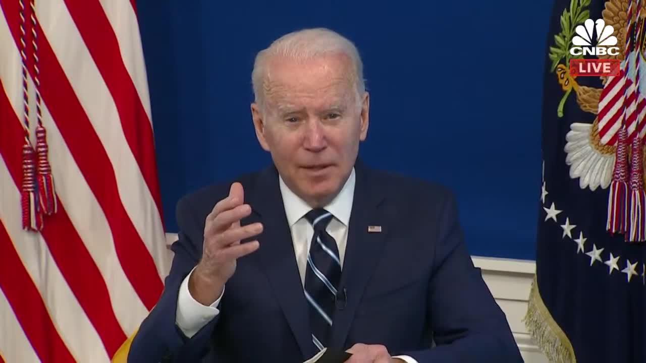 Joe Biden speaks on covid 19