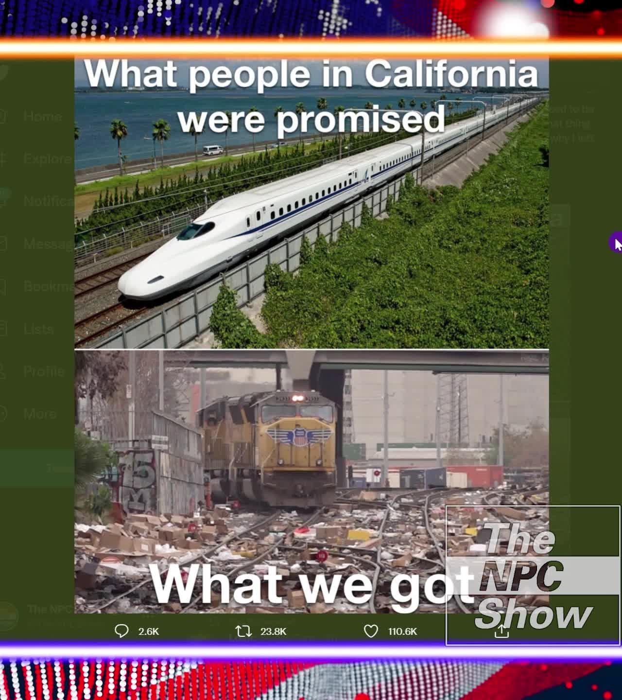 California Bullet Train Projectd Was A Tax Scam